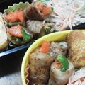 まあくんのおくさん's cooksnap of when they made 簡単お弁当✿豚肉巻き～オイマヨ味.