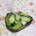 まっちー食堂's cooksnap of when they made きゅうりの簡単漬.