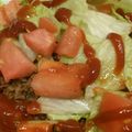 モカノン's cooksnap of when they made ♪焼肉のタレで簡単タコライス♪.