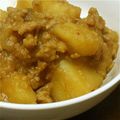 popopopoom's cooksnap of when they made 欲張り☆里芋とじゃが芋のカレーひき肉煮.