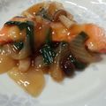 ゆりえmama's cooksnap of when they made 鮭のチーズきのこあんかけ.