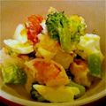 アコンク's cooksnap of when they made ★ブロッコリーとエビのうまうまサラダ★.
