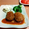neru★neru's cooksnap of when they made ☆｡柔らかさ極めた　煮込みハンバーグ｡☆.