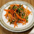 つかのんちゃん's cooksnap of when they made にんじんと貝割れ大根の塩昆布和え.