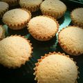 まゆちょん♡'s cooksnap of when they made しっとり♪ココア&プレーンマドレーヌ*。.