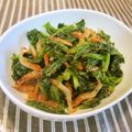 m@n@'s cooksnap of when they made ＊網えびとほうれん草のナムル＊.