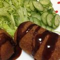 ひとすみ's cooksnap of when they made 簡単。里芋のコロッケ.