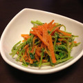 Brun☆'s cooksnap of when they made 豆苗とにんじんの酢みそごまあえ.