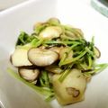 tocchilove's cooksnap of when they made クワイと青菜の炒め物.