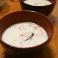 だっ君's cooksnap of when they made 食べる酒粕重ね煮みそ汁.