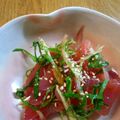 おぶうさま's cooksnap of when they made まぐろのわさび和え.