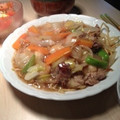 なみナミ73's cooksnap of when they made 我が家のあんかけ焼きそば.