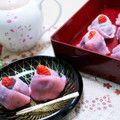 まさコ's cooksnap of when they made いちご由布姫 （いちご大福）.