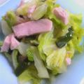 はっぴーはりぼ's cooksnap of when they made 超簡単♪キャベツとお魚ソーセージ.
