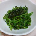 けいうの's cooksnap of when they made すりごまいっぱい！ほうれんそうのごまあえ.