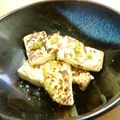 すずはるおはる's cooksnap of when they made 豆腐ステーキ〜ゆずこしょうのせ.