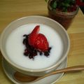 ぴーの助's cooksnap of when they made ココナッツミルクの白玉ぜんざい.
