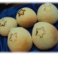 こずっぺ's cooksnap of when they made かぼちゃの煮物でおまんじゅう.