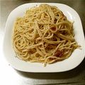魔法陣グルグル's cooksnap of when they made 大葉としらすと梅の和風スパゲッティー.