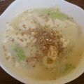 MOMO（╹◡╹）♡'s cooksnap of when they made 豆腐・白菜・味噌・ゴマ・豆乳スープ.