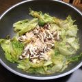 madihsoy's cooksnap of when they made 糖質オフ♪鳥ももレタス蒸し.