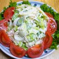 チャーミル's cooksnap of when they made 新たまと茹でキャベツのサラダ.