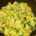 Elly’s's cooksnap of when they made 簡単パラパラ♡長ネギ＆生姜たまご炒飯〜♫.
