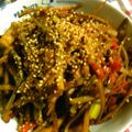 さらだaaa's cooksnap of when they made しみじみ美味しい♪きんぴらごぼう.