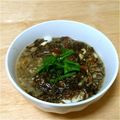 mikimaru27's cooksnap of when they made なめこ*もずく*とろろ～んな中華スープ♡.