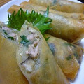 dangosan3's cooksnap of when they made 我が家の定番♡玉ネギＤＥ春巻き.