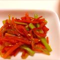 †りゅか†'s cooksnap of when they made ブロッコリーの茎のきんぴら.
