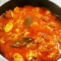 莉彩パパ's cooksnap of when they made 肉団子のトマトソース煮♪.