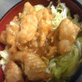 9時から男's cooksnap of when they made ＊鶏丼＊.