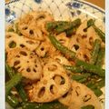 ﾄﾞｰﾘｰｼｪﾌ's cooksnap of when they made レンコンとインゲン豆の胡麻和え.