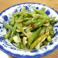 はらだんご's cooksnap of when they made いんげんのペペロンチーノ風.