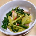 rinchan820's cooksnap of when they made 一番好き☆小松菜の食べ方♪にんにく塩炒め.