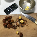 マ行のママ's cooksnap of when they made 面倒な栗の皮むきが簡単に!!.
