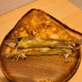 北村花音's cooksnap of when they made 食パン1枚＋ワンパン de 韓国トースト.