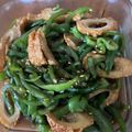 WASABI8881's cooksnap of when they made 農家のレシピ】ピーマンとちくわのきんぴら.