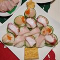 LDHATSUSHI's cooksnap of when they made クリスマスツリー寿司.