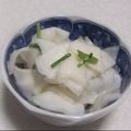 きらり流れ星's cooksnap of when they made カンタン酢で作るかぶの千枚漬け.