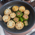 みはみはみはみはみは's cooksnap of when they made れんこんのはさみ焼き 作り置きも♡.