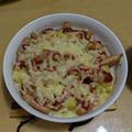 ラリー＆サラ's cooksnap of when they made ☆簡単☆ポテトとウインナーのチーズ焼き.