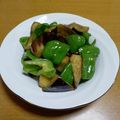 55才のおじさん's cooksnap of when they made 簡単！美味しい！なすとピーマンの味噌炒め.