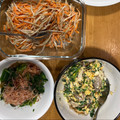 miwaco1207's cooksnap of when they made 春菊と卵の辛子マヨ.