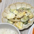 きなりん＊'s cooksnap of when they made きゅうりと竹輪のおかかマヨサラダ.