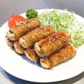 クックUR9L2V☆'s cooksnap of when they made 美味しいおかず♪豚バラ豆腐巻き♡.