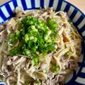 にこふわわ's cooksnap of when they made 男子にも！豚肉ときのこの柚子胡椒パスタ♪.