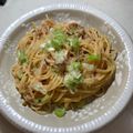 ♪ゆかたん♡'s cooksnap of when they made 簡単おいしい♡納豆＆明太子のパスタ.