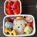 UAママ's cooksnap of when they made お弁当に…おにぎり卵焼き～♬.